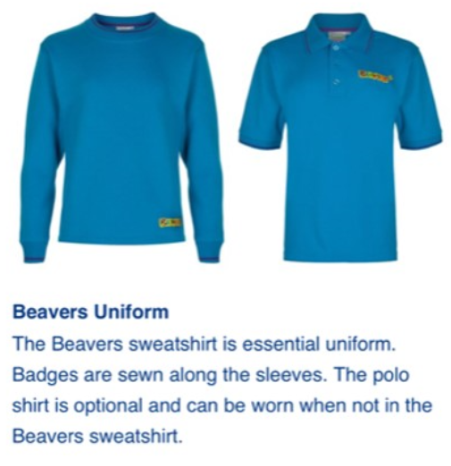 Beaver Uniform Official Stockists